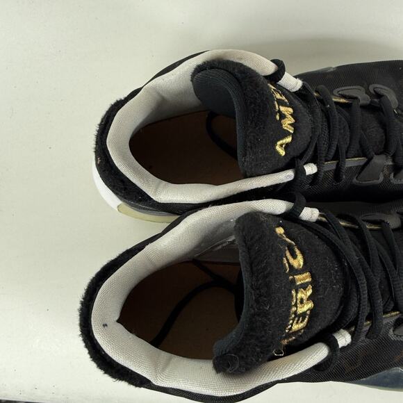 Nike Zoom Freak 1 Athletic Sneakers Men's 13 Black Cheetah Print Lace Up Low Top - Picture 9 of 10